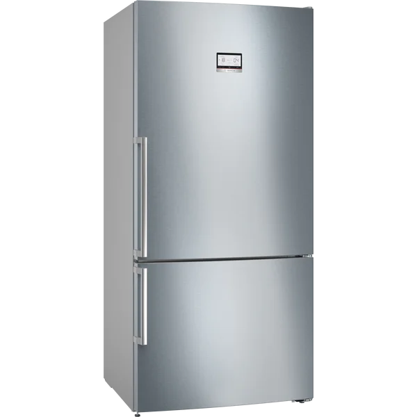 Serie|6 Отдельностоящий холодильник с морозильной камерой 186*86*80 см нерж сталь