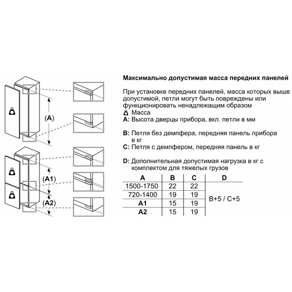 Serie|6 Встраиваемый холодильник с морозильной камерой 177.2*55.8*54.5 см - изображение 12