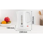 Чайник электрический белый - миниатюра 4