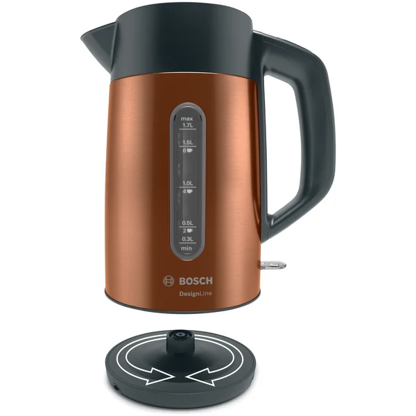 Чайник электрический медного цвета - изображение 4