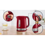 Чайник электрический красный пластик - миниатюра 9