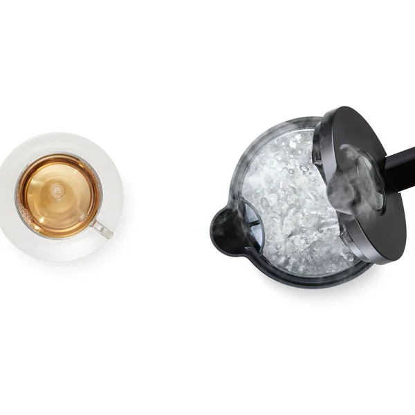 Чайник электрический с поддержанием температуры черный - изображение 4