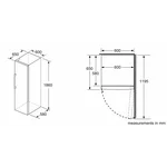 Serie|4 Отдельностоящий морозильник 186*60 см - миниатюра 5