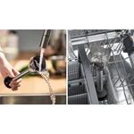 Погружной блендер 1000 ватт нерж сталь (+стакан) - миниатюра 8