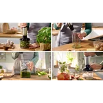 Погружной блендер 1000 ватт (+насадка для измельчения льда, измельчитель, венчик, стакан) - миниатюра 7