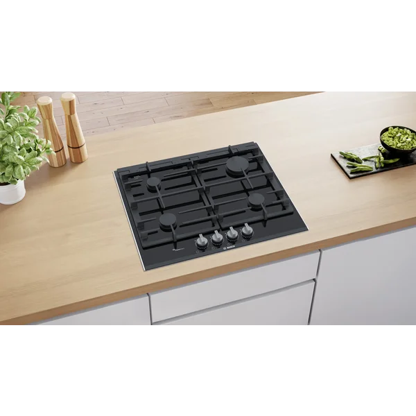 Serie|8 Газовая варочная панель 60 см стеклокерамика