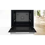 Serie|4 Духовой шкаф с функцией добавленного пара белый - миниатюра 6