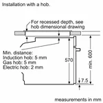 Serie|4 Духовой шкаф с функцией добавленного пара вороненая сталь - миниатюра 11