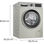 Serie|4 Стиральная машина 9 кг 1400 об/мин серебр - миниатюра 8