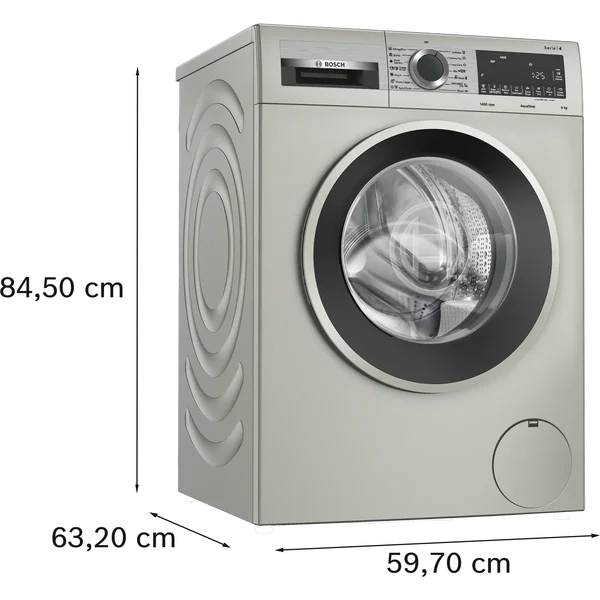 Serie|4 Стиральная машина 9 кг 1400 об/мин серебр - изображение 8