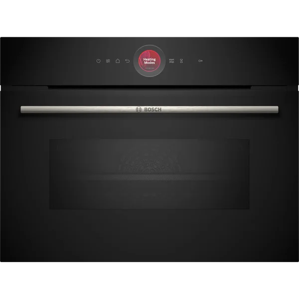 Serie|8 Компактный встроенный духовой шкаф с микроволнами 60 x 45 см черный