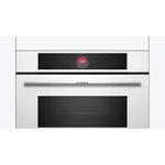 Serie|8 Компактный встроенный духовой шкаф с микроволнами 60 x 45 см белый - миниатюра 2