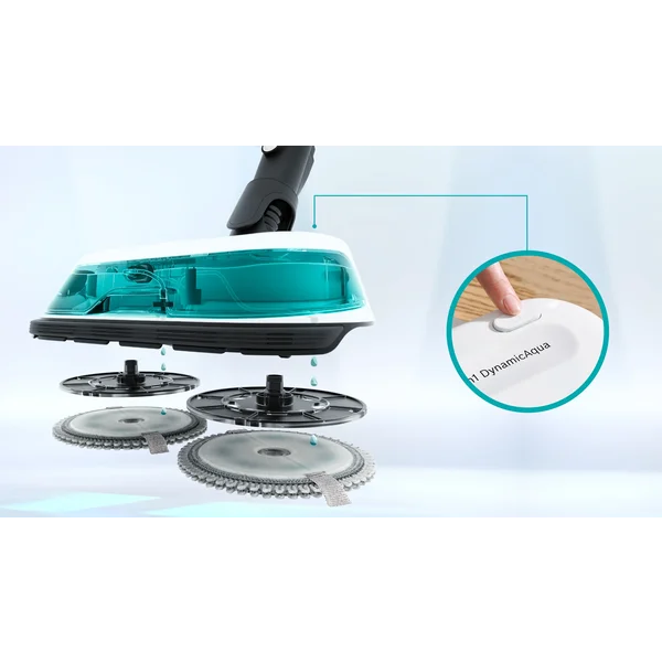 Unlimited 7 ProHygienic Aqua Аккумуляторный моющий пылесос 2 в 1 Белый - изображение 5