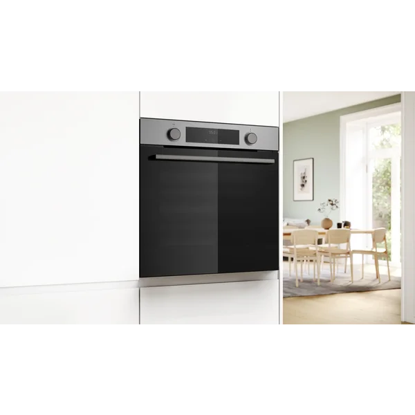 Serie|4 Духовой шкаф с функцией добавленного пара нерж сталь - изображение 3