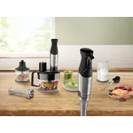 Погружной блендер 1000 ватт (+измельчитель 0,5л, измельчитель 1,25л, насадки для шинковки, тестомес, венчик, стакан) - миниатюра 2