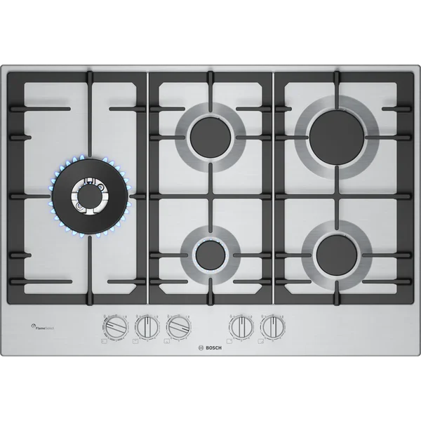 Serie|6 Газовая варочная панель 75 см нерж сталь