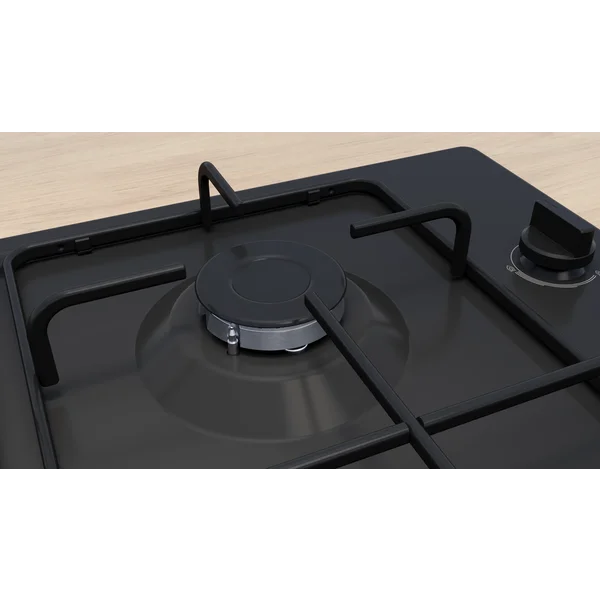 Serie|2 Газовая варочная панель 60 см черная эмаль - изображение 4