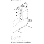 Serie|4 Вытяжка настенного монтажа 60 см нерж сталь - миниатюра 9