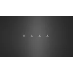 Serie|4 Вытяжка настенного монтажа 60 см черное стекло - миниатюра 2