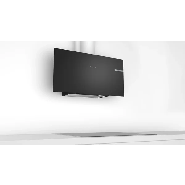 Serie|4 Вытяжка настенного монтажа 90 см черное стекло - изображение 4