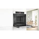 Serie|8 Духовой шкаф с пиролитической очисткой белый - миниатюра 5