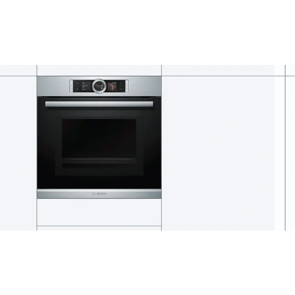 Serie|8 Духовой шкаф 8 с микроволновкой нерж сталь