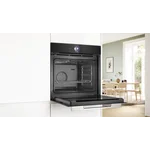 Serie|8 Духовой шкаф с пароваркой черный - миниатюра 6