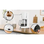 Капельная кофеварка белая - миниатюра 7