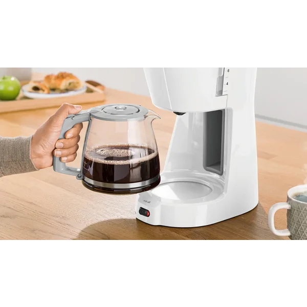 Капельная кофеварка белая - изображение 4