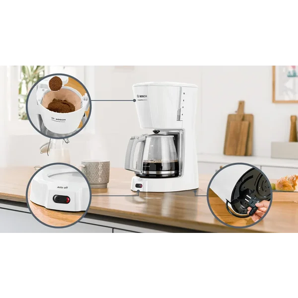 Капельная кофеварка белая - изображение 7