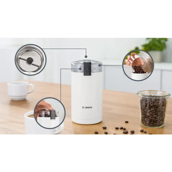 Кофемолка белая - изображение 3