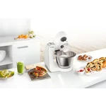 Кухонный комбайн 1000 ватт (+овощерезка, измельчитель для специй, блендер 1,25л, мясорубка) - миниатюра 2