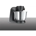 Кухонный комбайн 1000 ватт (+измельчитель, блендер 0,5л, мясорубка, соковыжималка для цитрусовых) серый - миниатюра 2