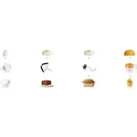 Кухонный комбайн 1000 ватт (+измельчитель, блендер 0,5л, мясорубка, соковыжималка для цитрусовых) серый - миниатюра 5